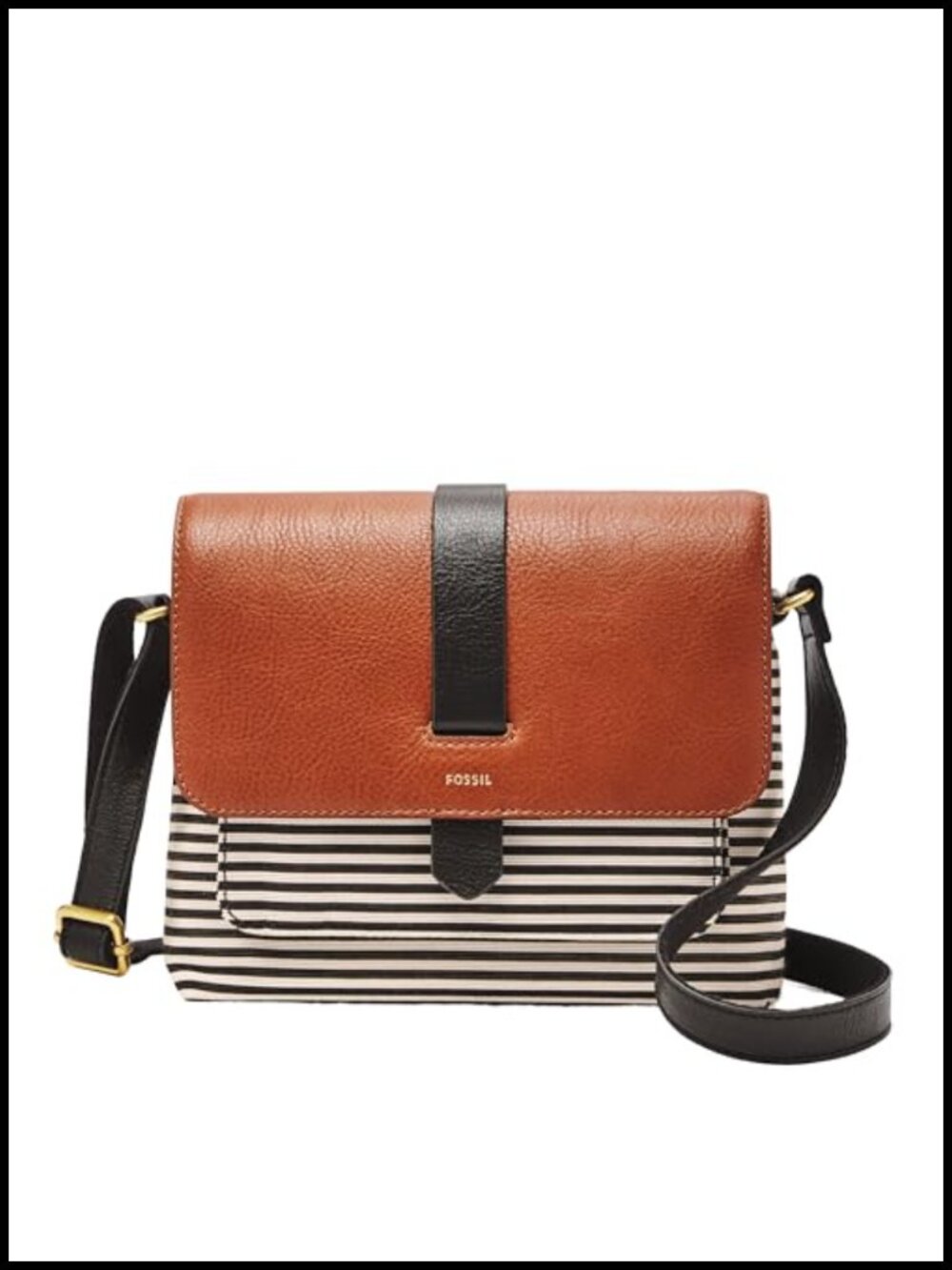 Genuine Leather Crossbody Bag Adjustable Strap Casual Everyday Purse